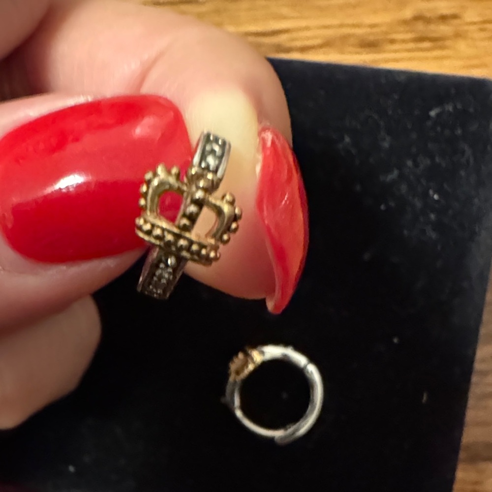 Vintage Juicy Couture Small Hoop Earrings